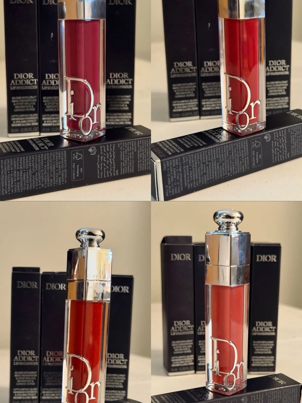 Dior Addict High-Shine Lip Gloss — Deep Red